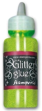 Stamperia Клей с блестками флуоресцентный зеленый, 40 мл